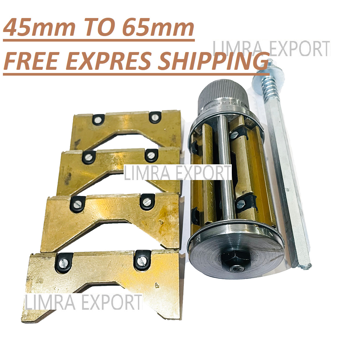 New Cylinder Engine Hone Kit 1-3/4″ TO 2-1/2″ Honing Machine + 4 Set Of Stones
