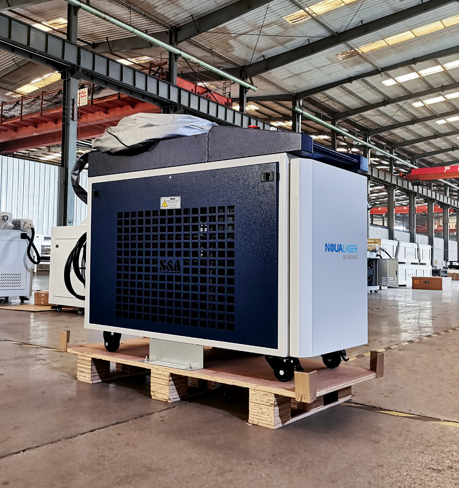 US STOCK 1200W Laser Cleaning Machine Rust Remover Oil Paint Removal 300MM