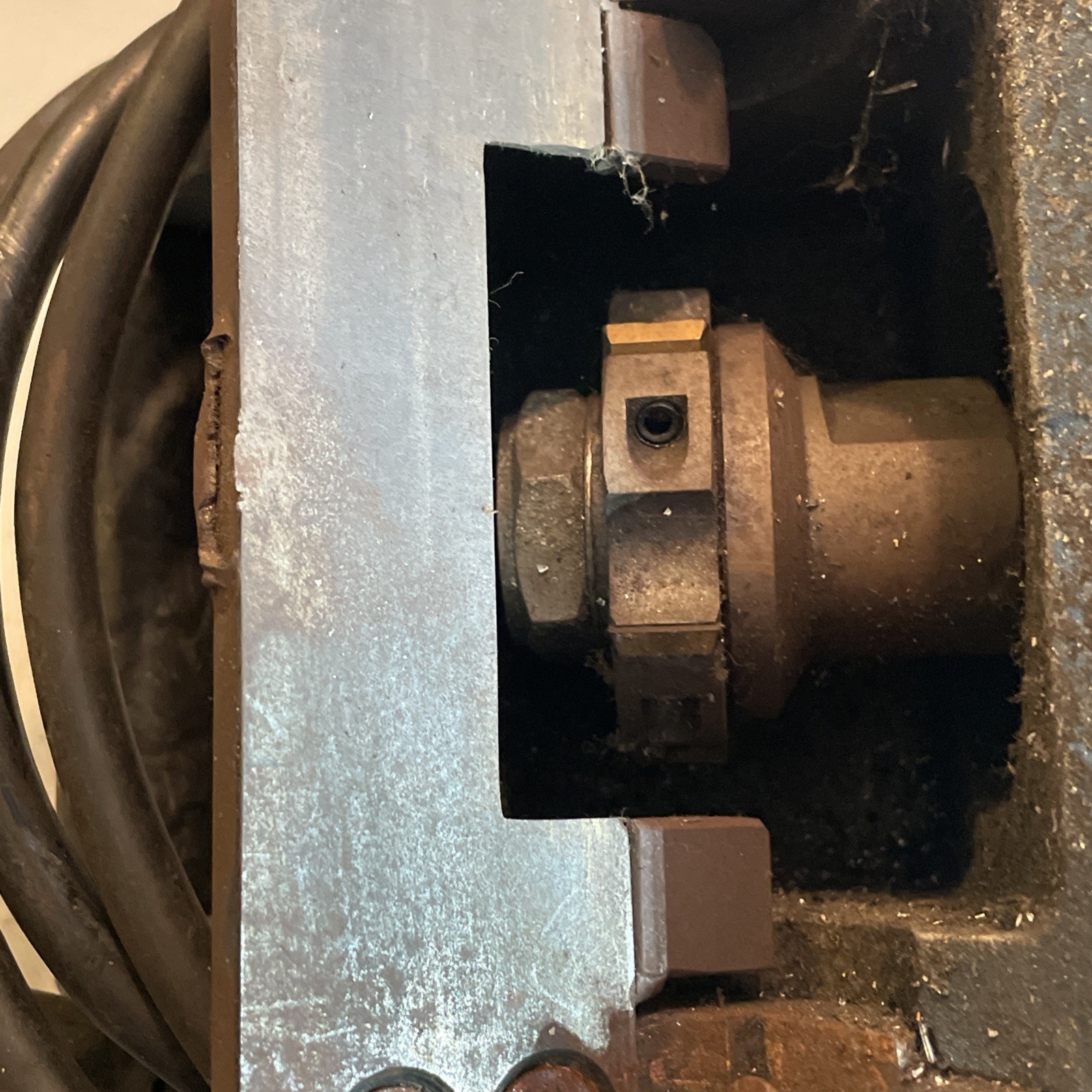 Heck Model 7000 Bevel Mill With Baldor 115/230v AC Motor 1/2 HP 7.4/3.7A