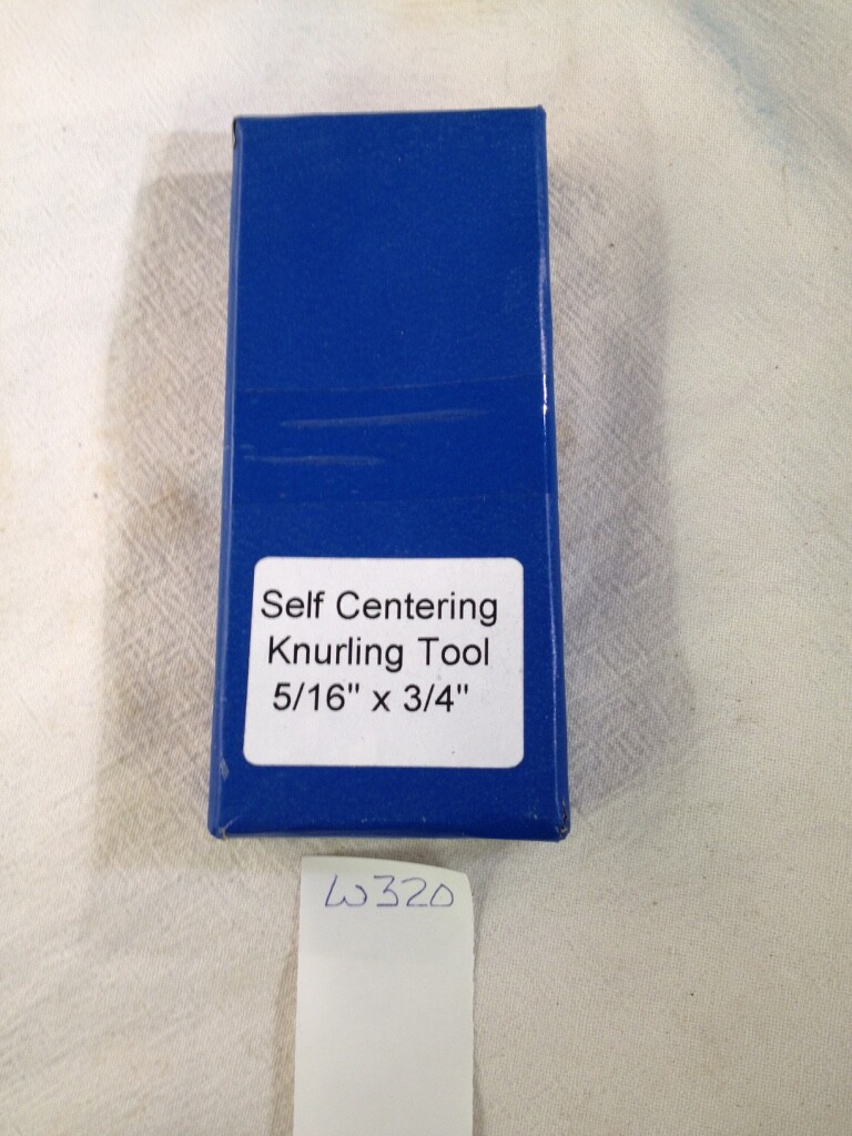 LATHE KNURLING TOOL HOLDER 2 KNURL SELF CENTERING HOLDER 5/16″x3/4″x5″ (REFW320)