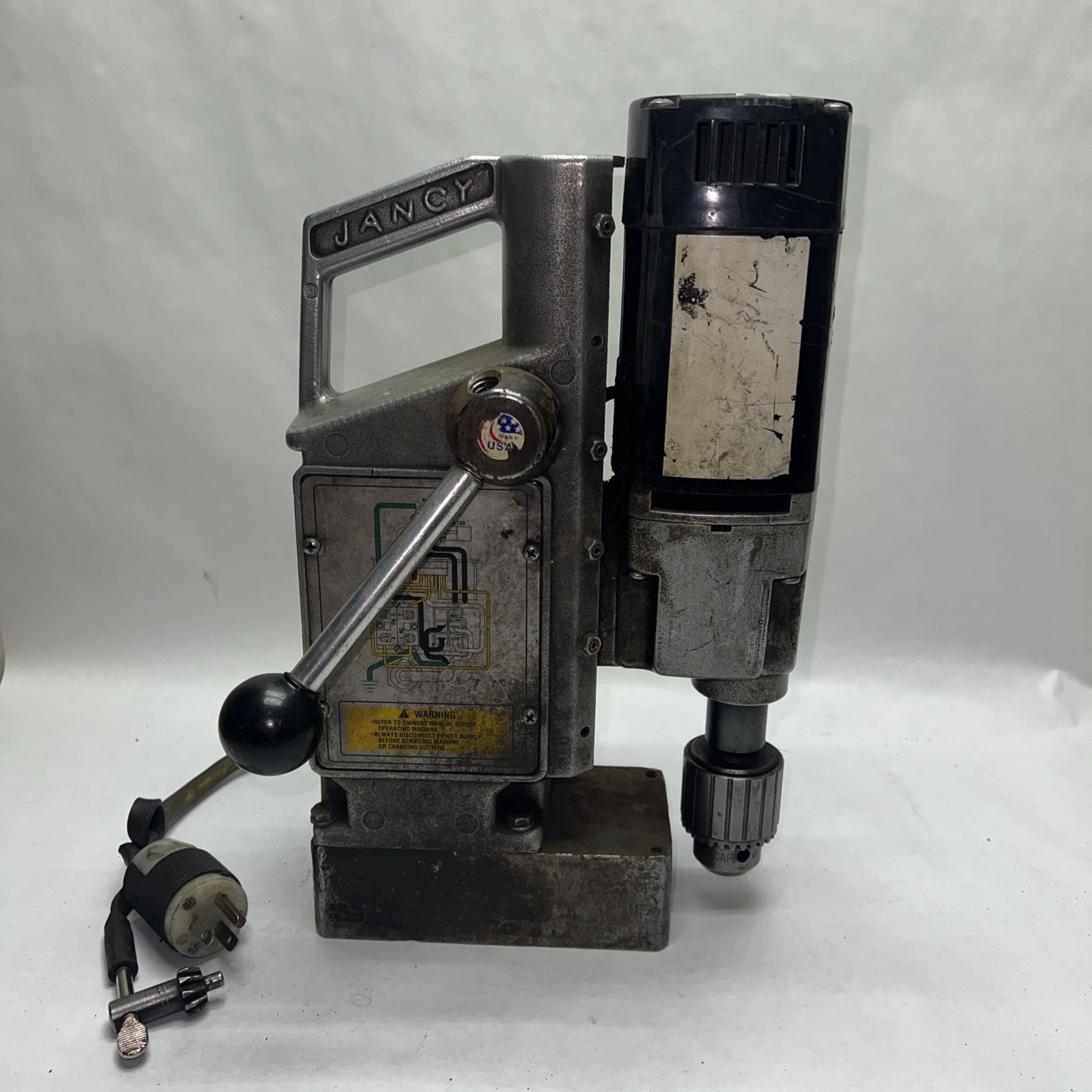 Jancy Engineering 120V Magnetic Drill Press – Fully Functional!