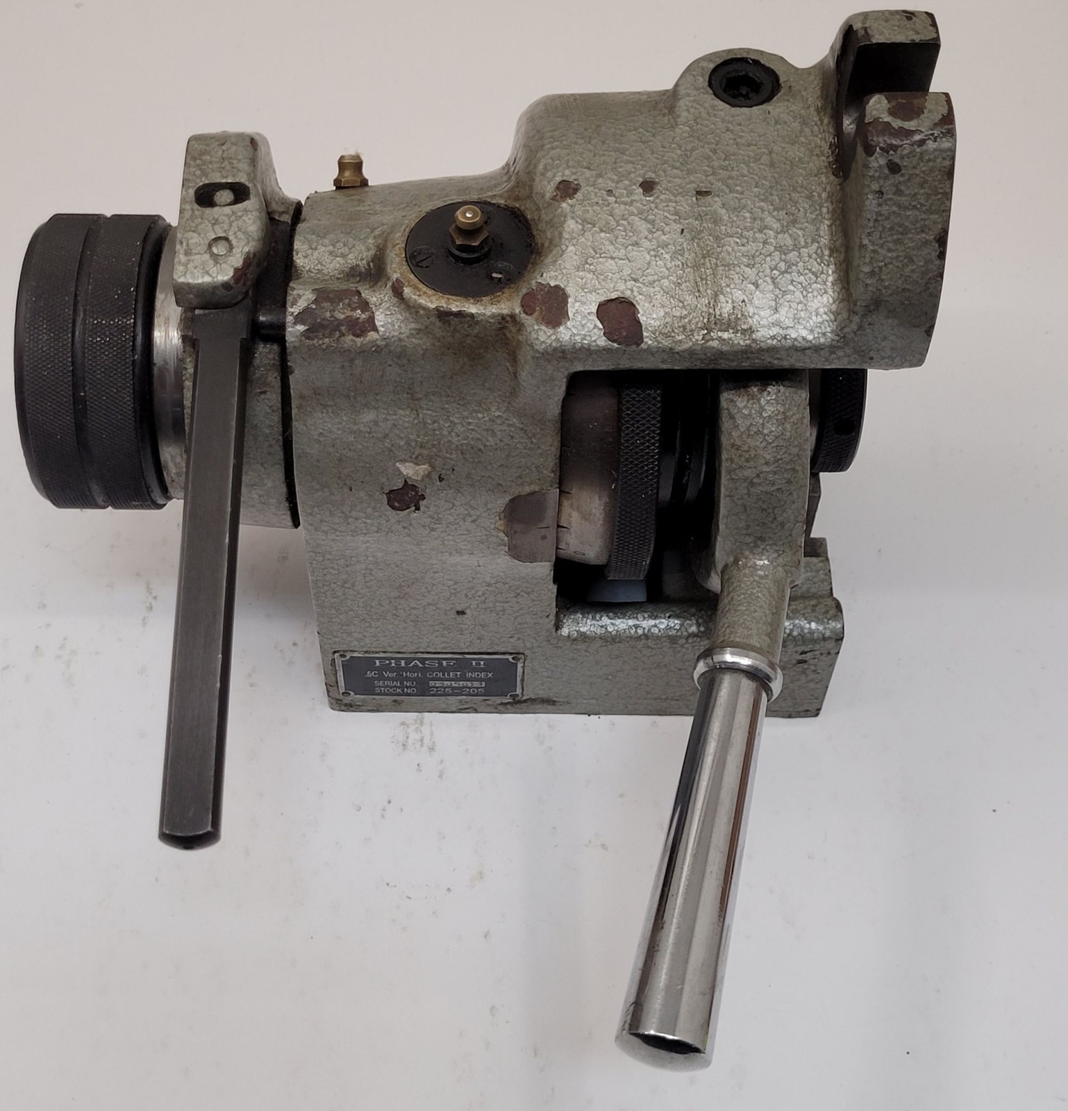 Phase II – 225-205 – 5C Horizontal-Vertical Collet Index Fixture