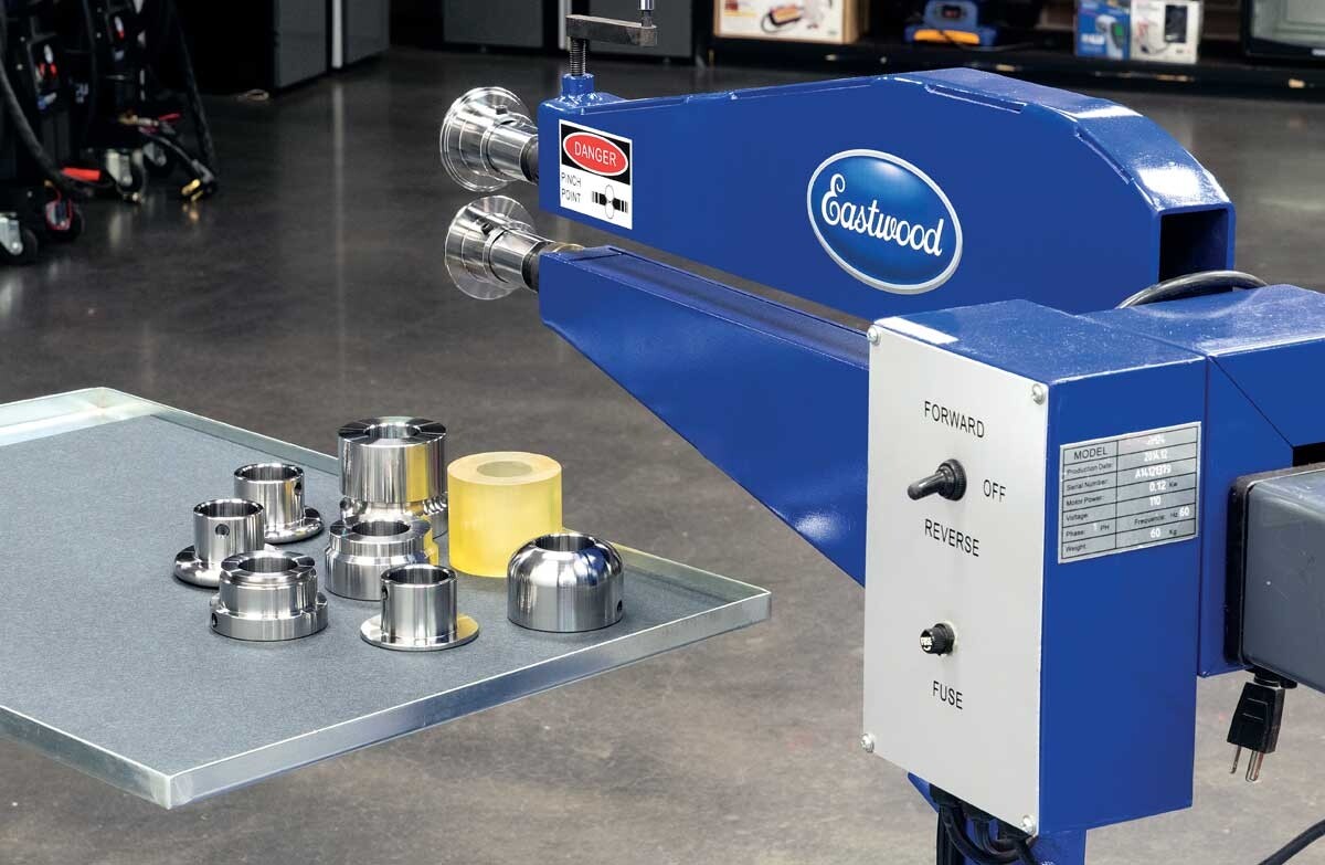 Eastwood Motorized Bead Roller Metal Fabrication Forming Set Of 10 Steel Dies
