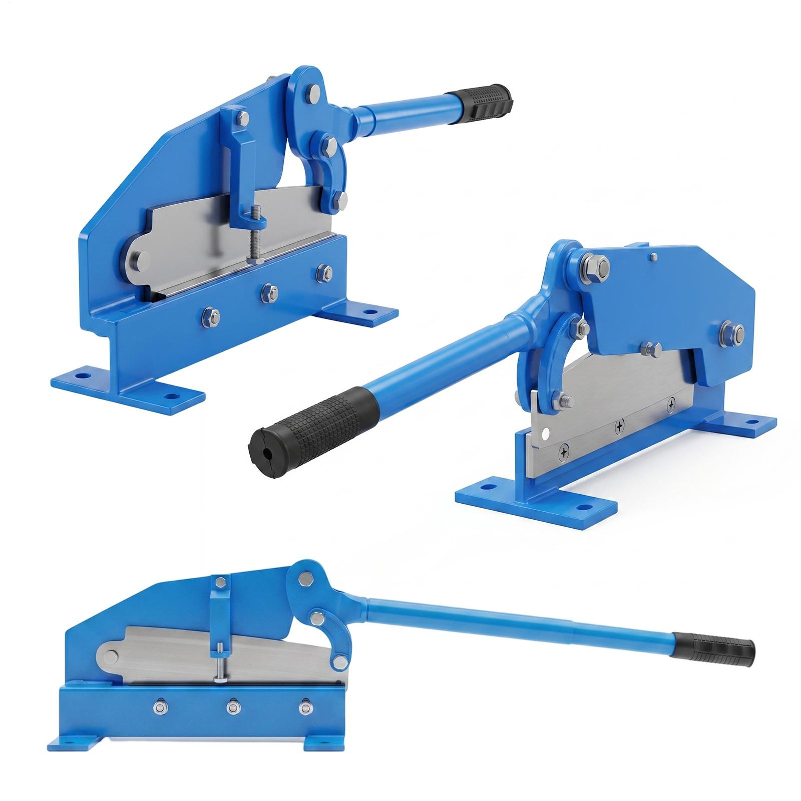 Manual Metal Shear,12″ Cutting Capacity for Steel Plate, Bench-Mount Hand Cutter