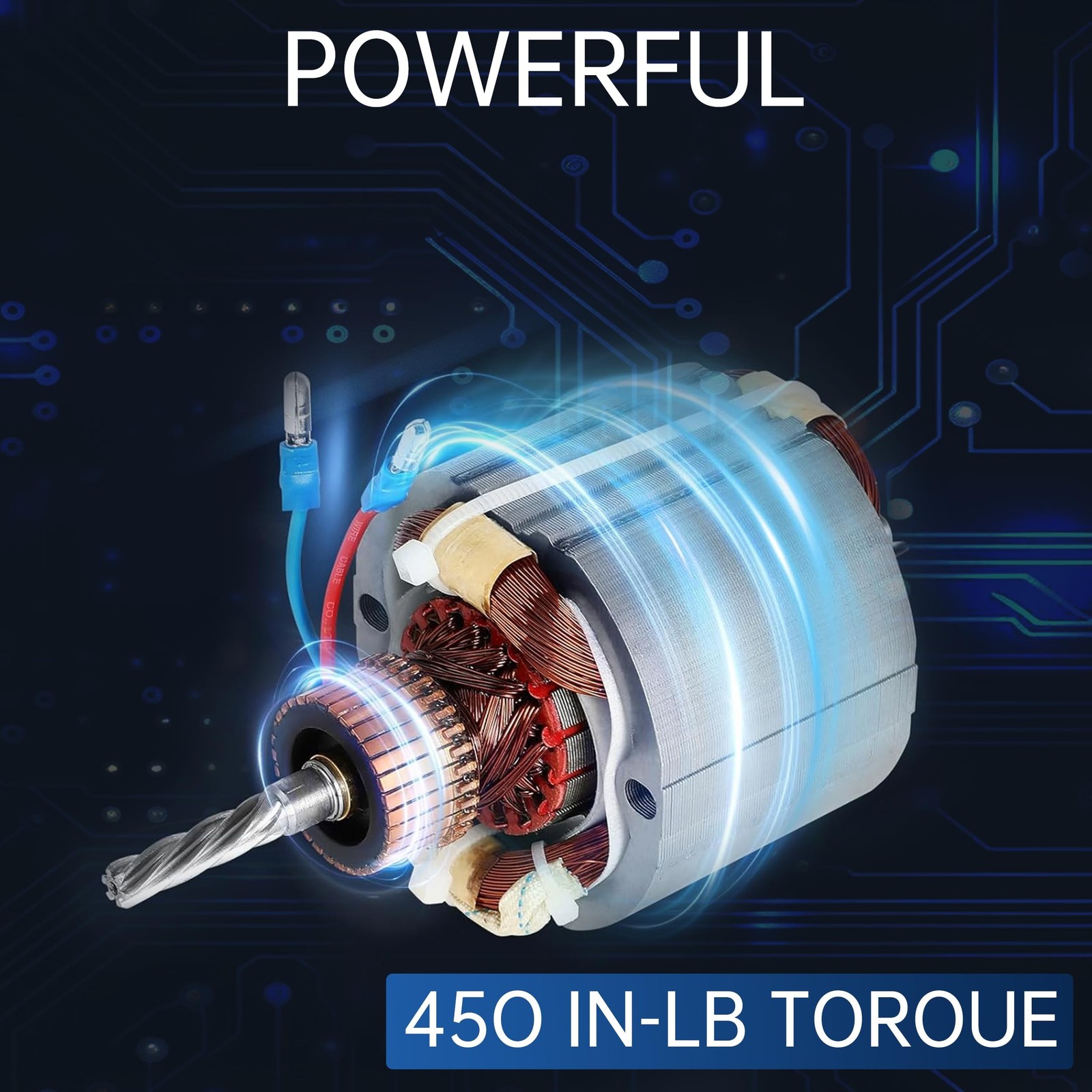 RATTMMOTOR JN400S Power Feed Y-Axis 650 in-lb Torque, 0-200RPM, 110V Milling …