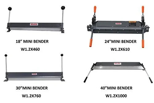KAKAIND W-3018 30″ Sheet Metal Bending Brake, 18 Ga Mild Steel,16 Ga Aluminum