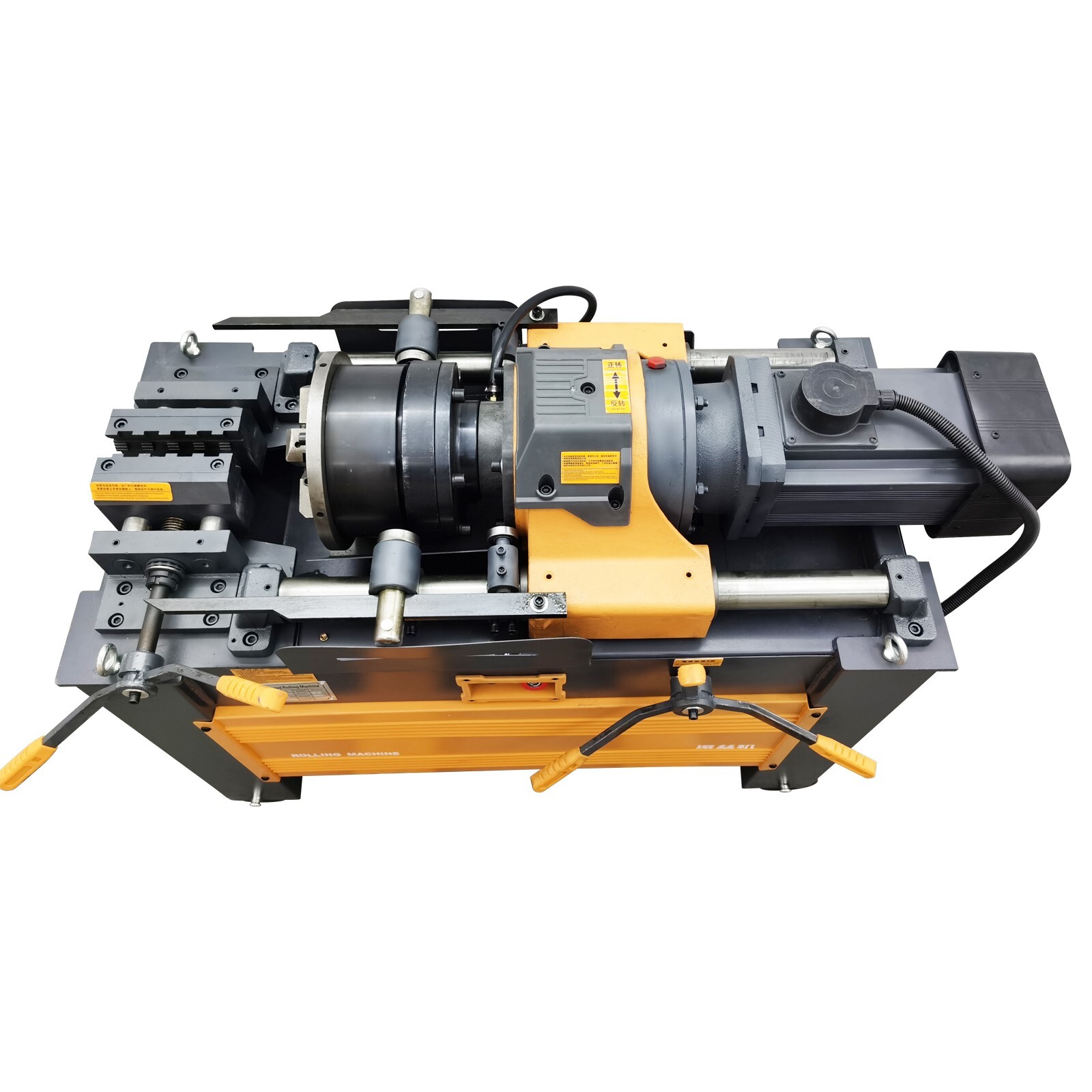 220V 0.6-1.6″ Electric Rolling Steel Bar Straight Thread Round Rolling Machine