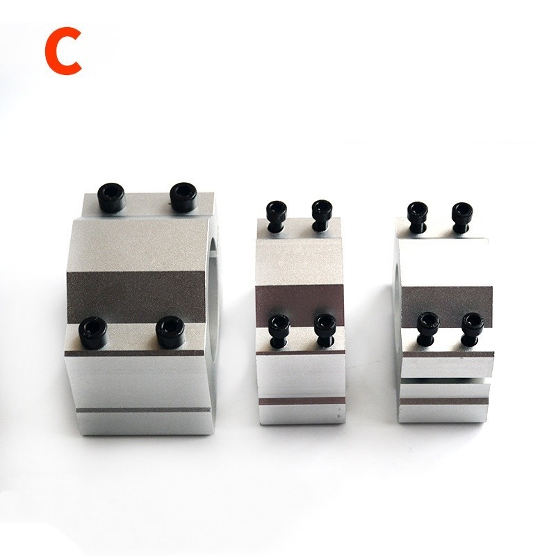 CNC spindle motor fixture 20/36/48/52/65/80/85/90 Aluminium profile material