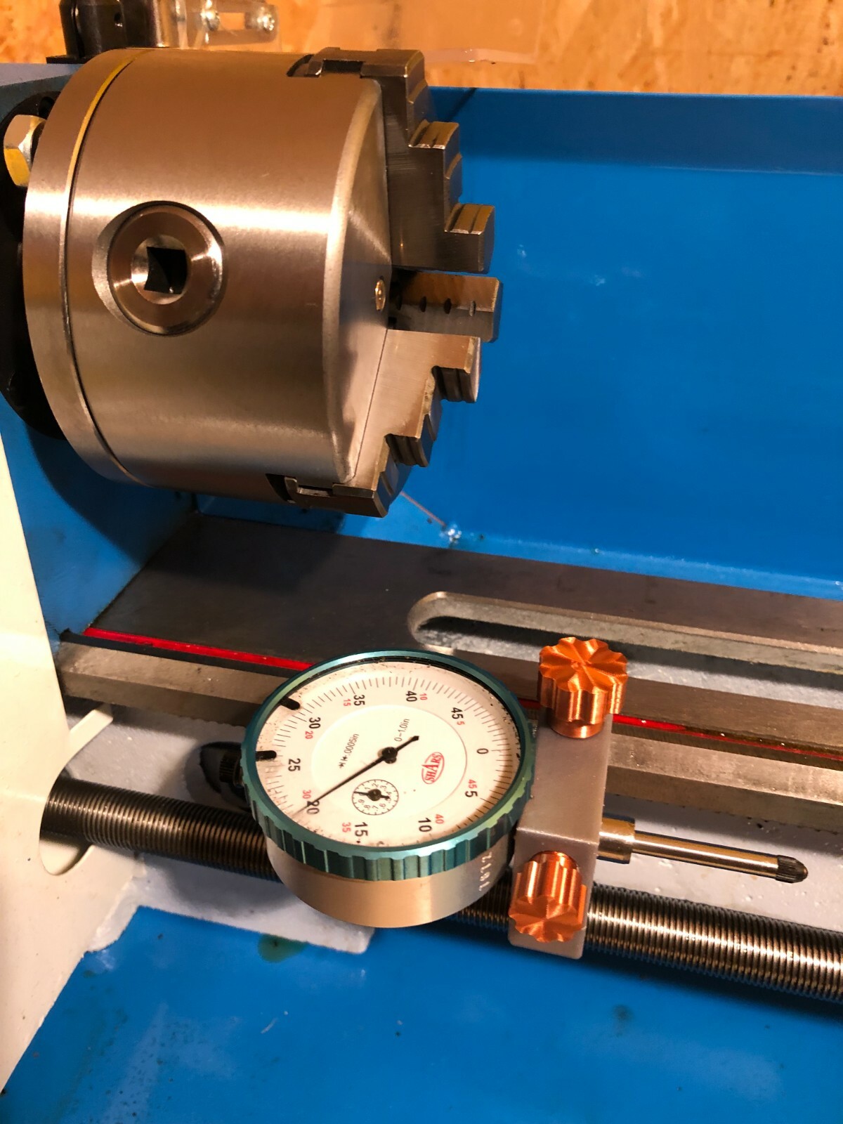 Vevor Metal lathe carriage Dial Indicator Holder (Indicator NOT included!)