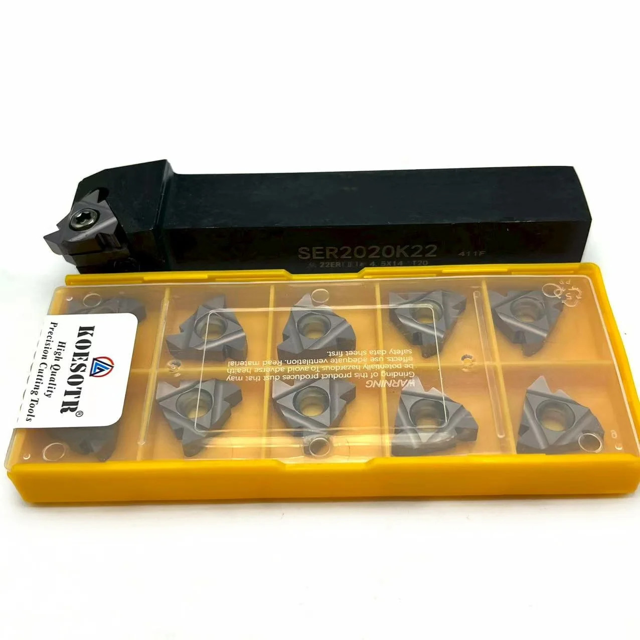 SER2020K22 / SER2525M22 Thread Turning Tool MMT22ER Carbide Inserts CNC Lathe