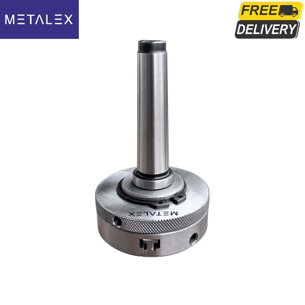 2-1/2″ 4 Jaw 2.5″ Self Centering Mini Small Baby Lathe Chuck Set MT3 Shank Arbor