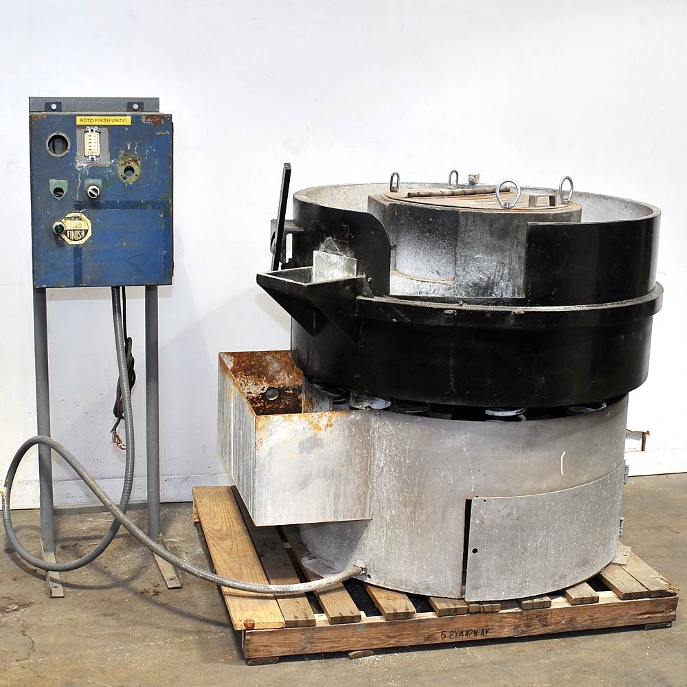 Roto-Finish ST-4BCLT Vibratory Finisher 4 cu.ft.Media Tumbler Deburring Polisher