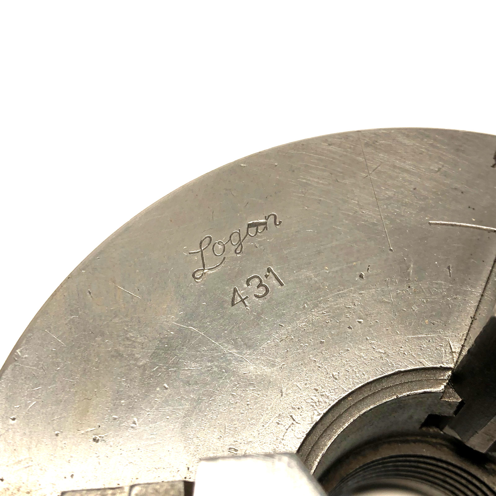 Logan 5″ No. 431 3 Jaw Lathe Chuck Atlas Logan Southbend