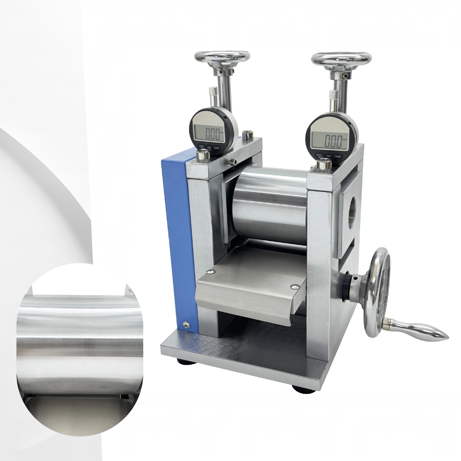 Manual Roller Press Lab Use with Digital Display for Battery Calendering