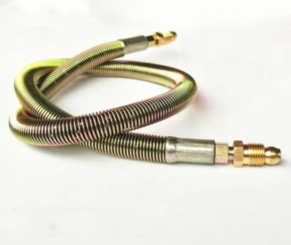 1pc Milling Machine Oil Tube Line Metal Spring Cloth Sheath Hose CNC Mill