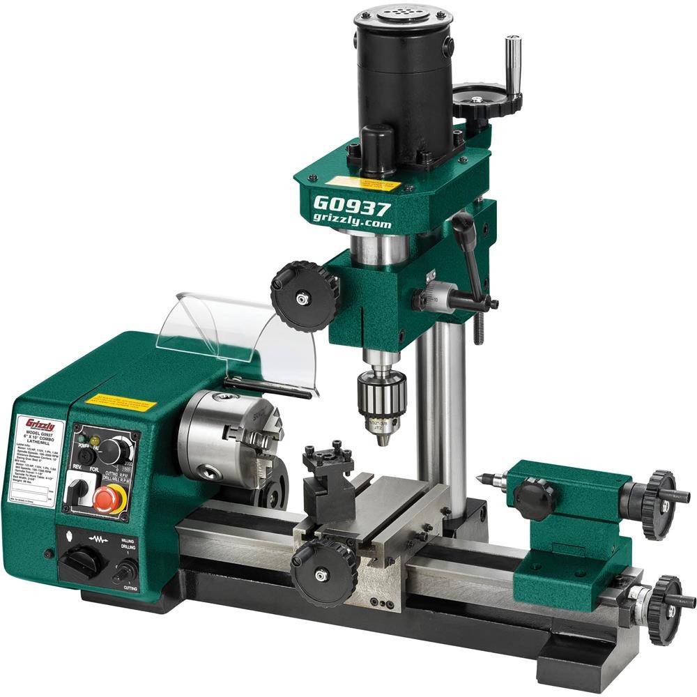 G0937 6″ x 10″ Combo Lathe/Mill