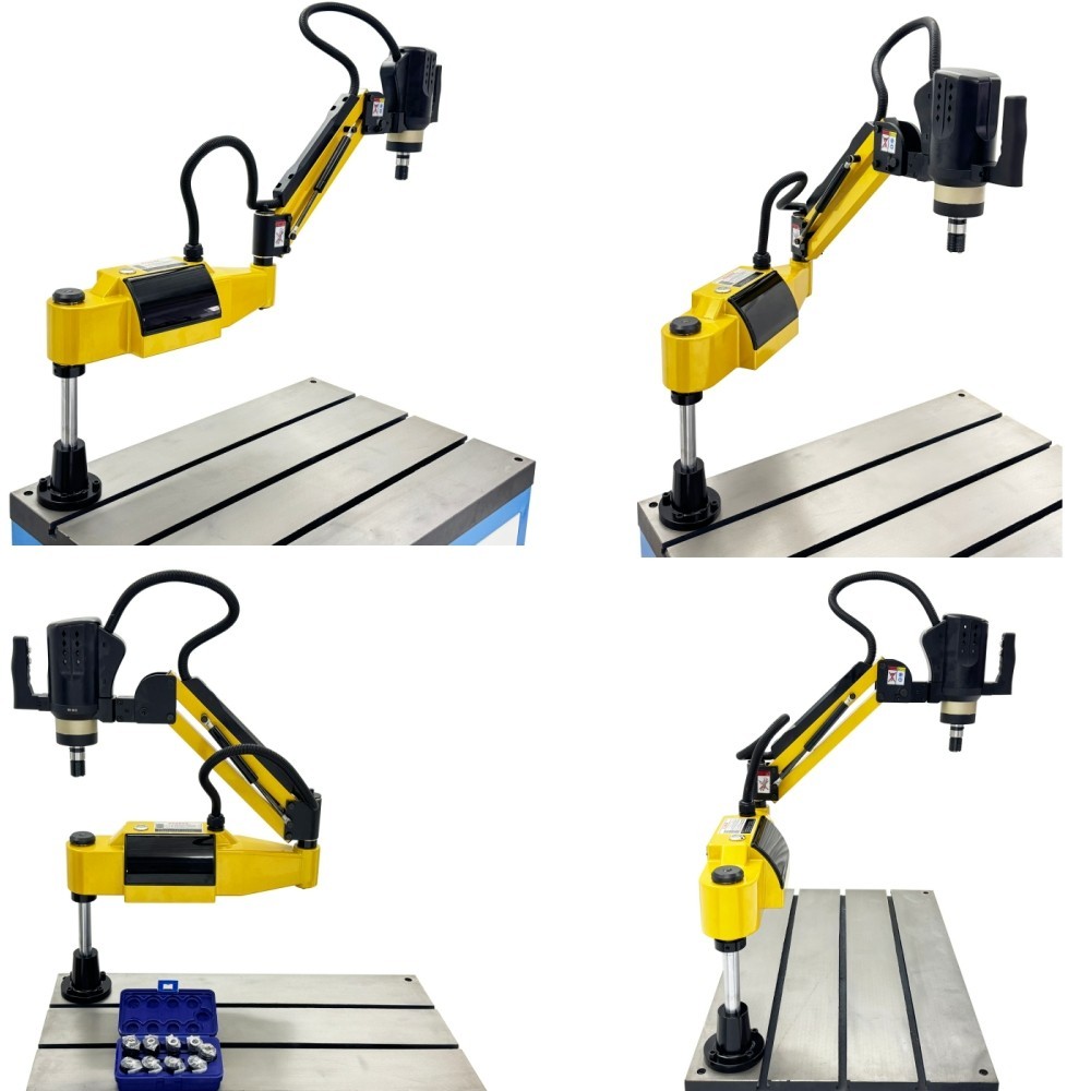 M3-M20 Electric Tapping Machine 110V 1200W 360° Arm Touch Screen Tapper