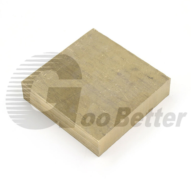 Aluminum Bronze Sheet Plate ZCuAl03Sn09 Metal Panel 100x100mm, 6mm-40mm Thickess