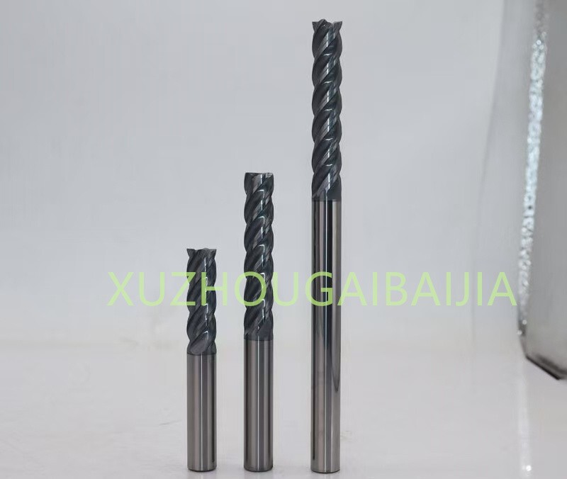 4 Flute Carbide Dynamic End Mill – High Efficiency Steel Cutting 1-20mm