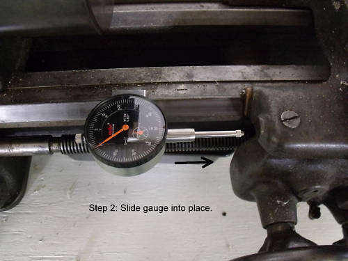 South Bend lathe dial indicator clamp for 9″&10K