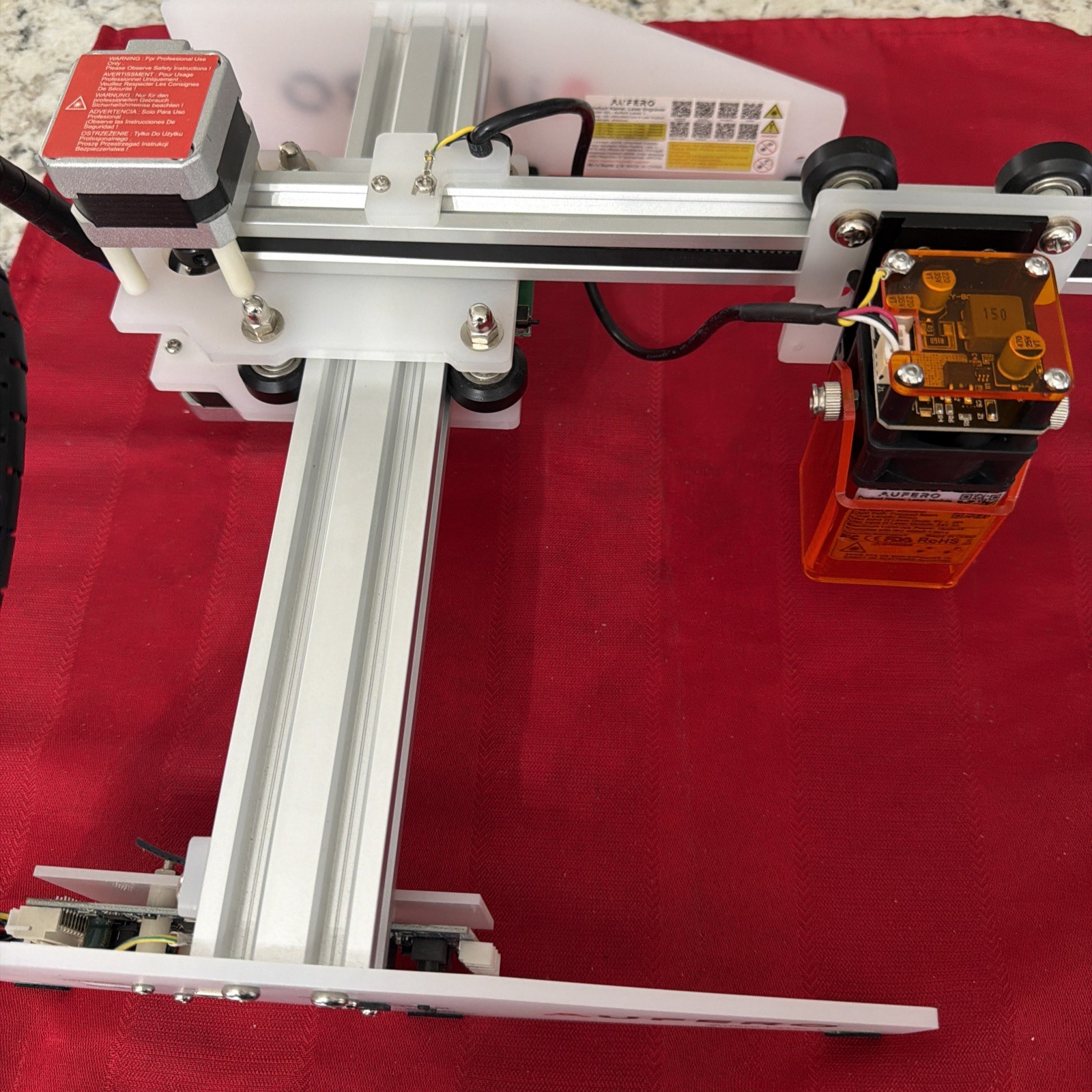 Aufero Laser 1 Engraver LU2-2 Untested No Charging Cable /Parts Only “As-Is”.