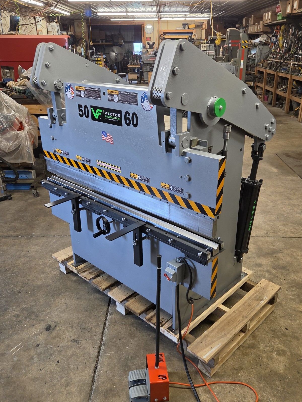 50 Ton 60″ Vector Hydraulic Press Brake