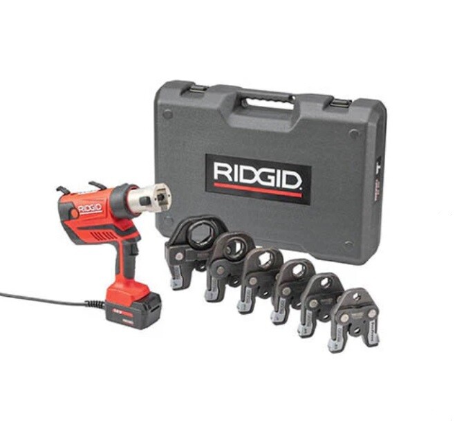 Ridgid 67068 RP 350 Press Tool Kit, Corded Adapter, 1/2″ – 2″ ProPress Jaws