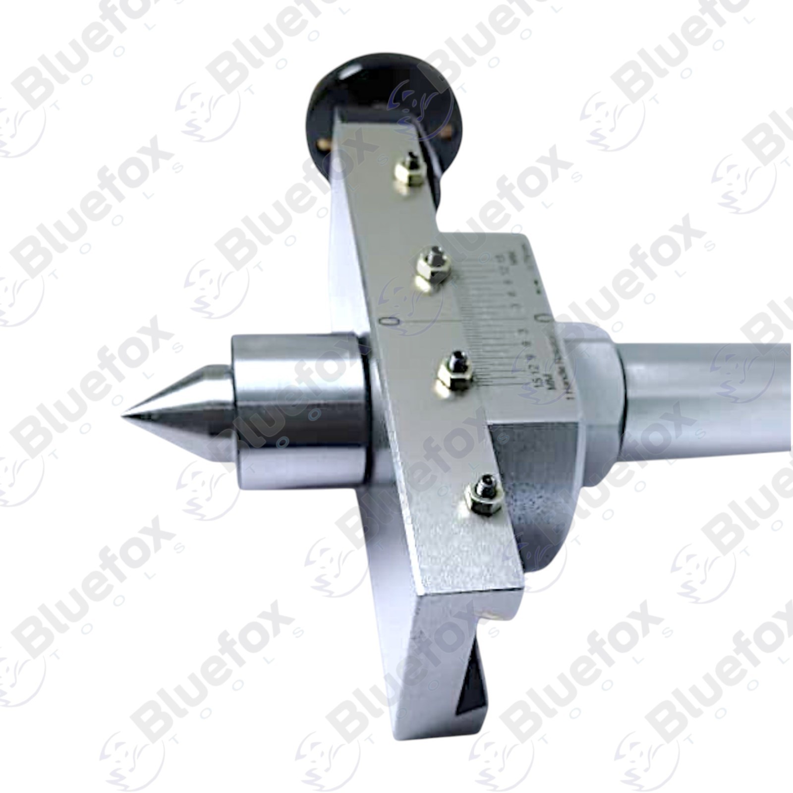 Tailstock Taper Turning Attachment MT2 with Revolving & Dead Center | Precision