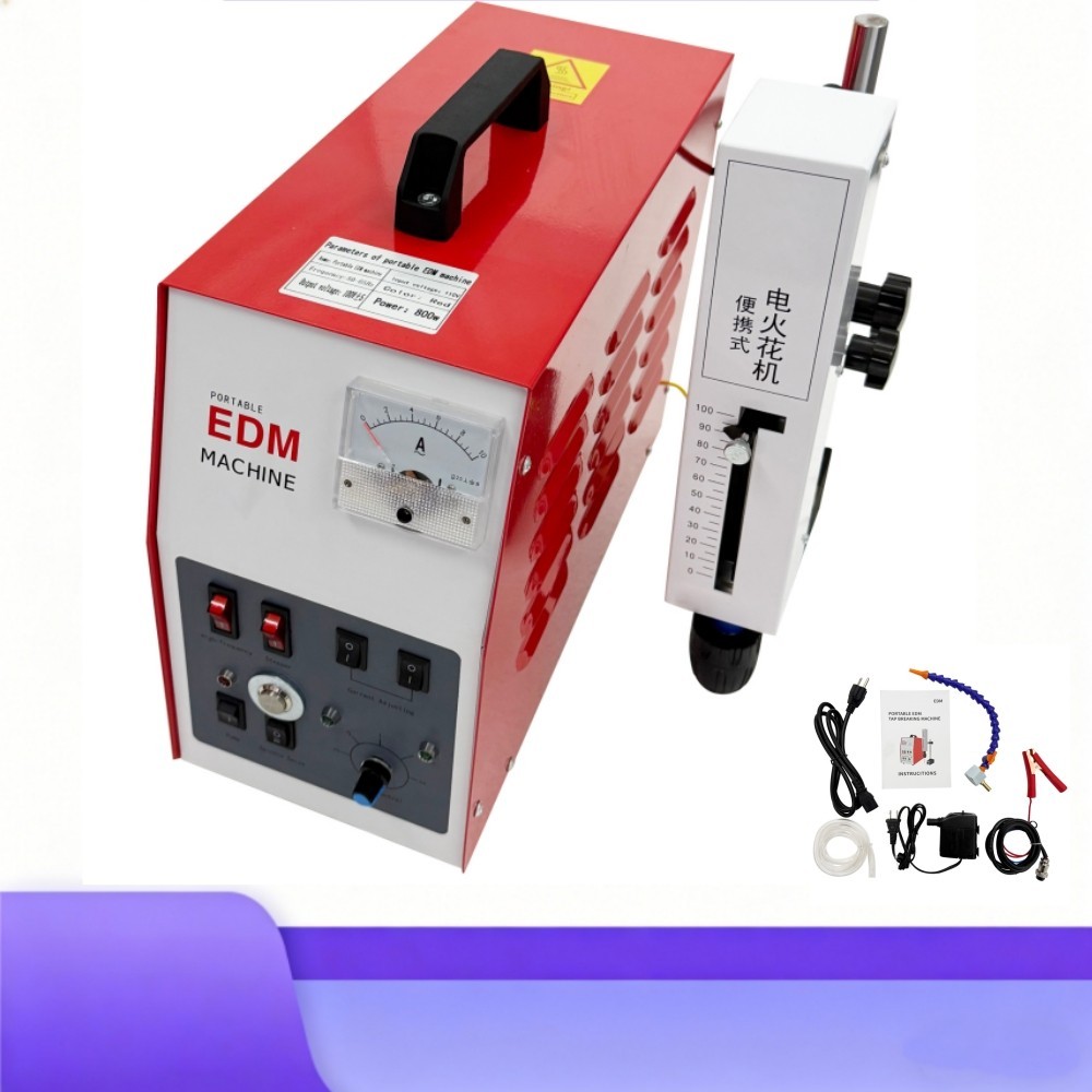 110V Portable Servo EDM Machine Broken Tap Remover Broken Tap&Drill Extractor