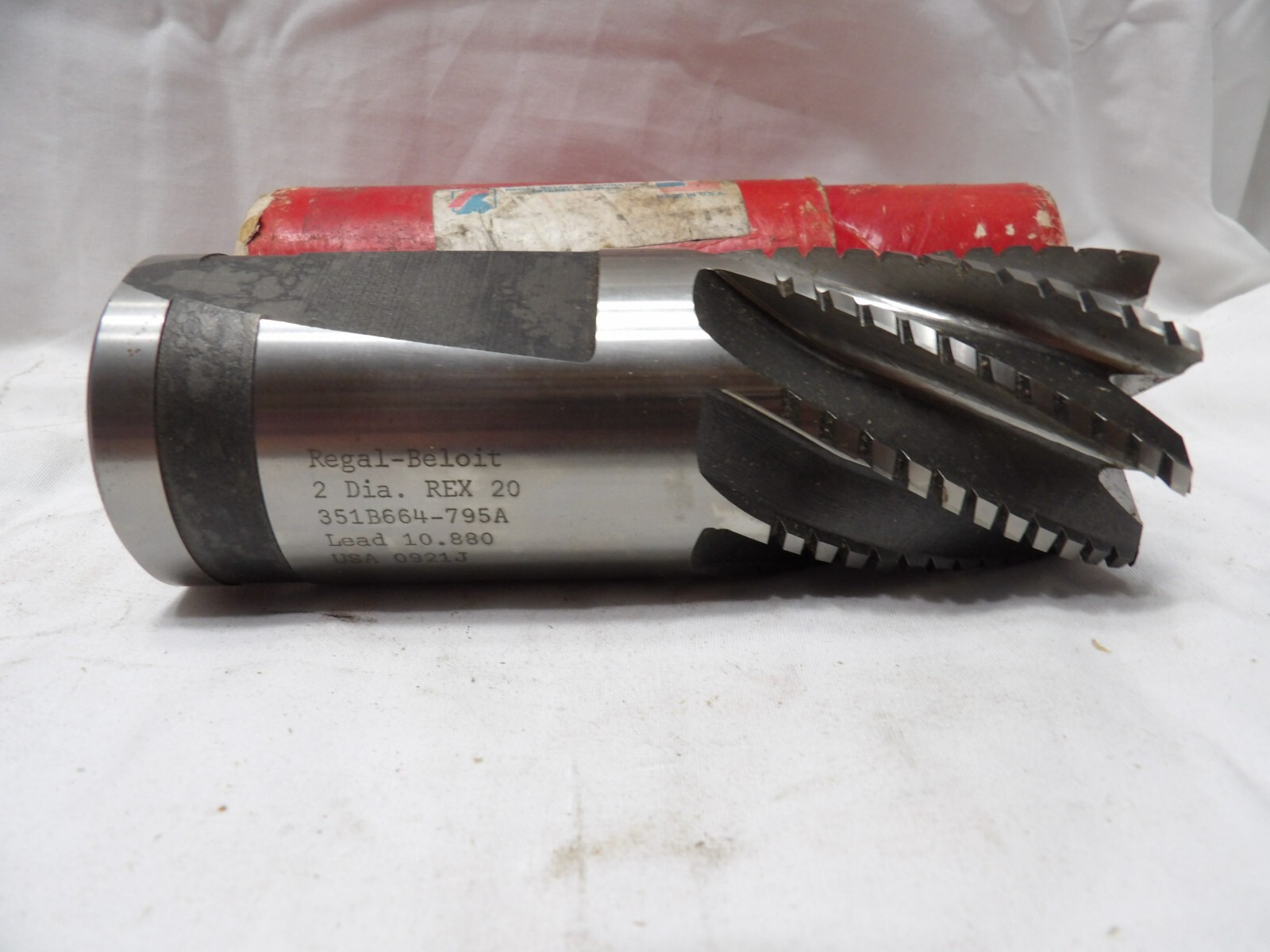 Regal-Beloit Roughing Endmill 2″ x 2″ x 2″ 8 Flute- Made in the USA