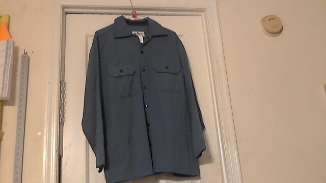 REED FR OASIS Double Layered Long Sleeve Shirt ( M-RG ) Blue NWOT