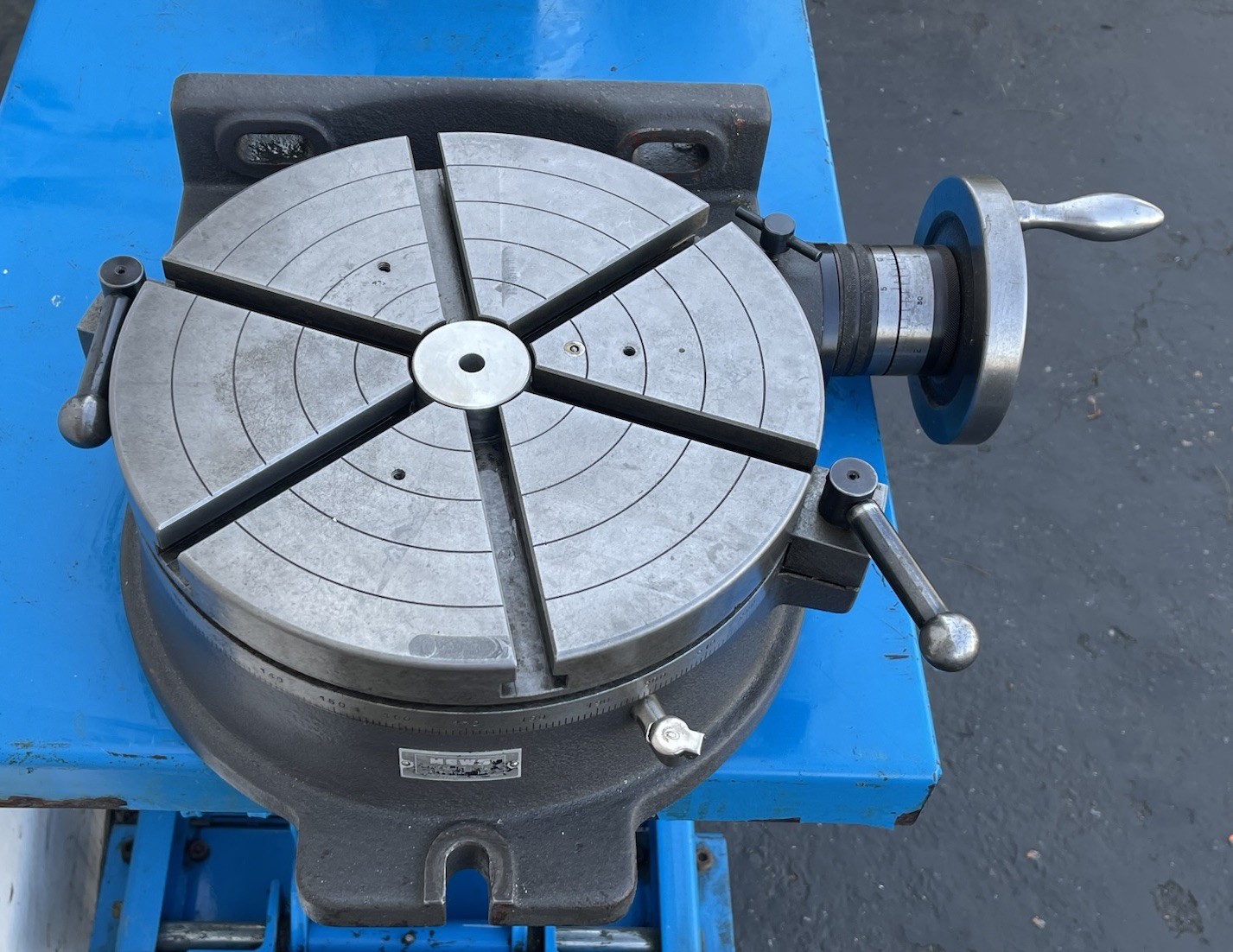 NEWS/YUASA 12″ HORIZONTAL / VERTICAL ROTARY TABLE – #550-052 Japan! (25MY39)