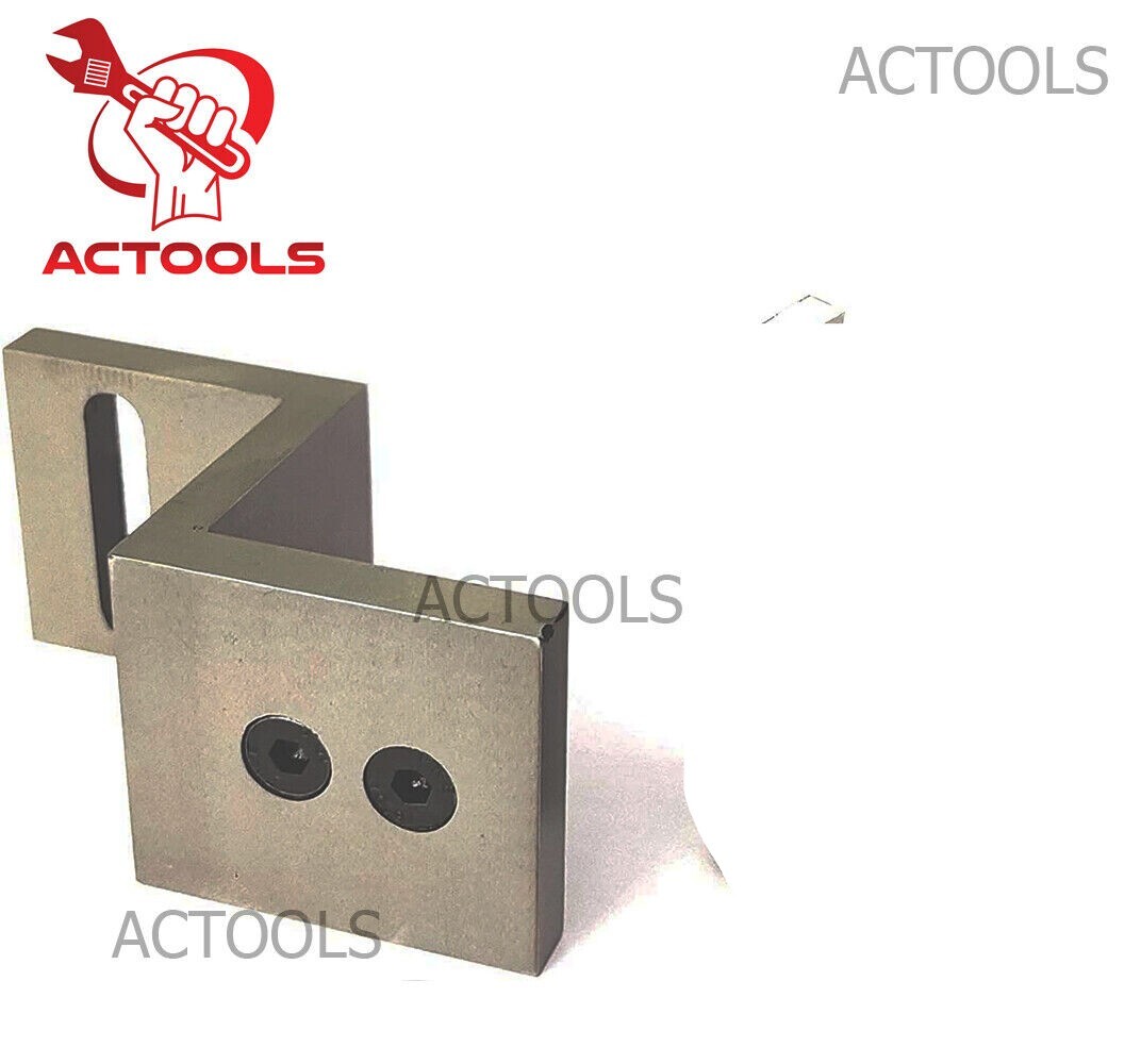 Lathe Vertical Slide Mounted on Z Type Caste Iron Angle Plate Direct Fit USA