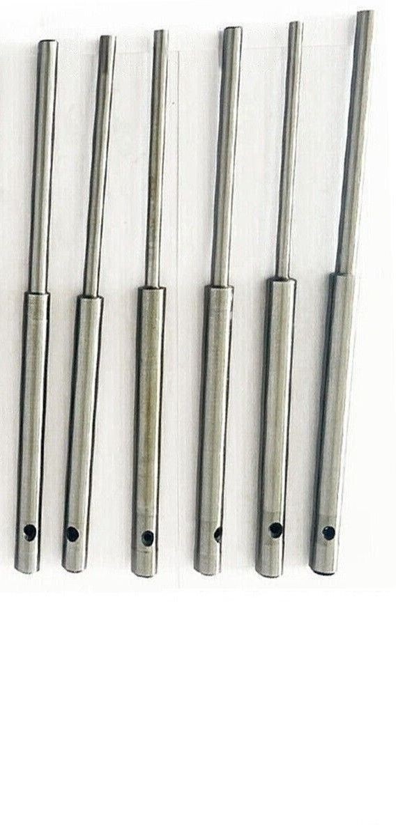 Valve Seat Grinder Pilots Set .375″ TOP 5.5,6,7,8,9,10 Black & Decker Vibro
