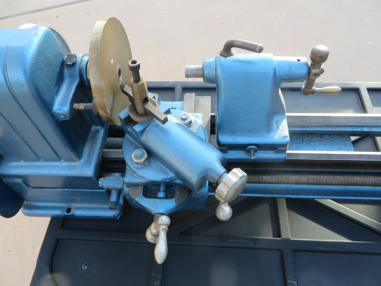 Vintage Craftsman Mini Lathe 1930s Blue