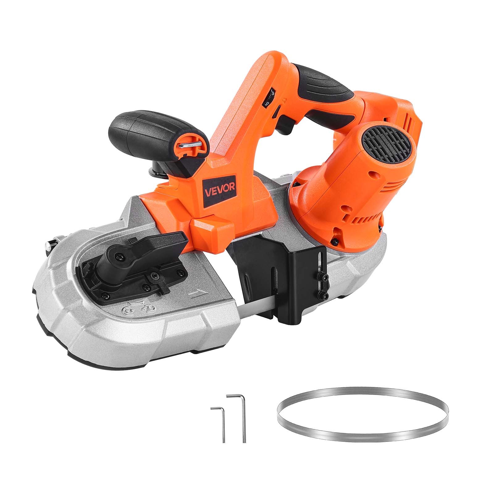 20V Portable Cordless Band Saw 2.56 Inches Deep Cut Variable Speed (Bare Tool)
