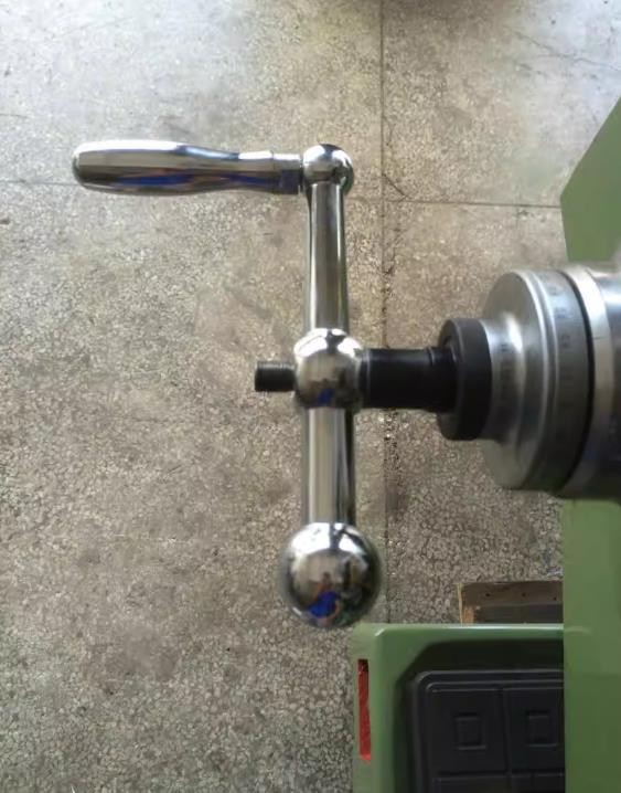 Milling Machine Part Table Handle Three Ball Crank Handle For Bridgeport Mill