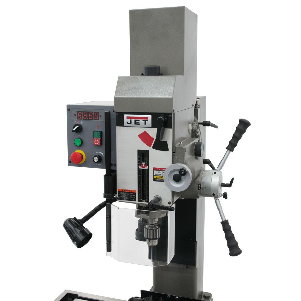 JET JT9-351051 JMD-45VSPFT Geared Head Mill Drill with Power Downfeed New