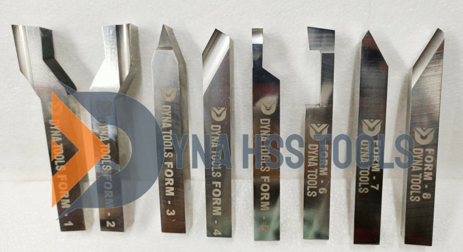 10mm x 100mm HSS Ground Lathe Pre Form Tools Set Of 8 Pieces Myford Boxford NEW