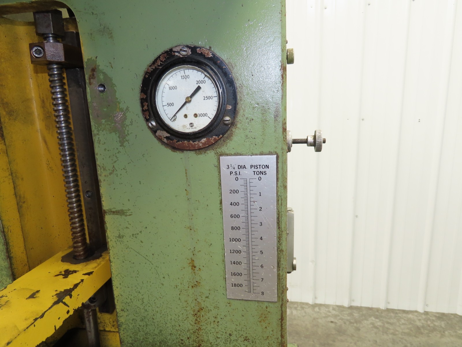 Denison Multipress Electric Over Hydraulic Press 8 Ton 12″ Stroke 230V