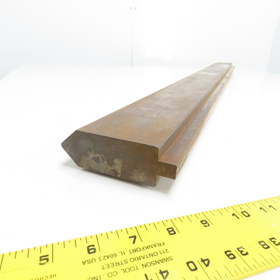 48″ Long 85° V-Forming Press Brake Die Punch 1/2″ Tang 1-3/8″ Wide x 4-3/8″ Tal