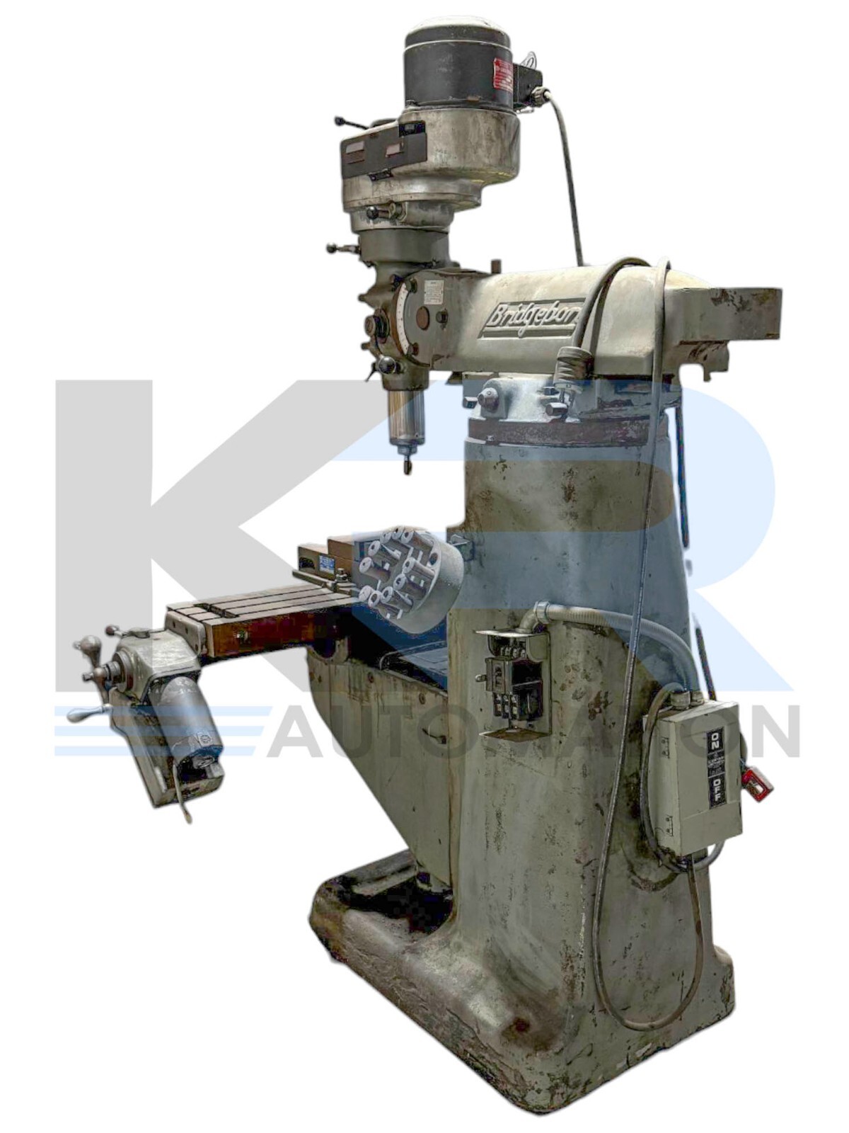 Bridgeport 155721 Vertical Milling Machine 1HP 3Ph 200-460V 1.9-4.0A 56-12 Frame