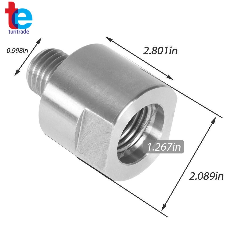 Woodworking Lathe Headstock Spindle Adapter 1-1/4″ x 8tpi To 1″ x 8tpi New