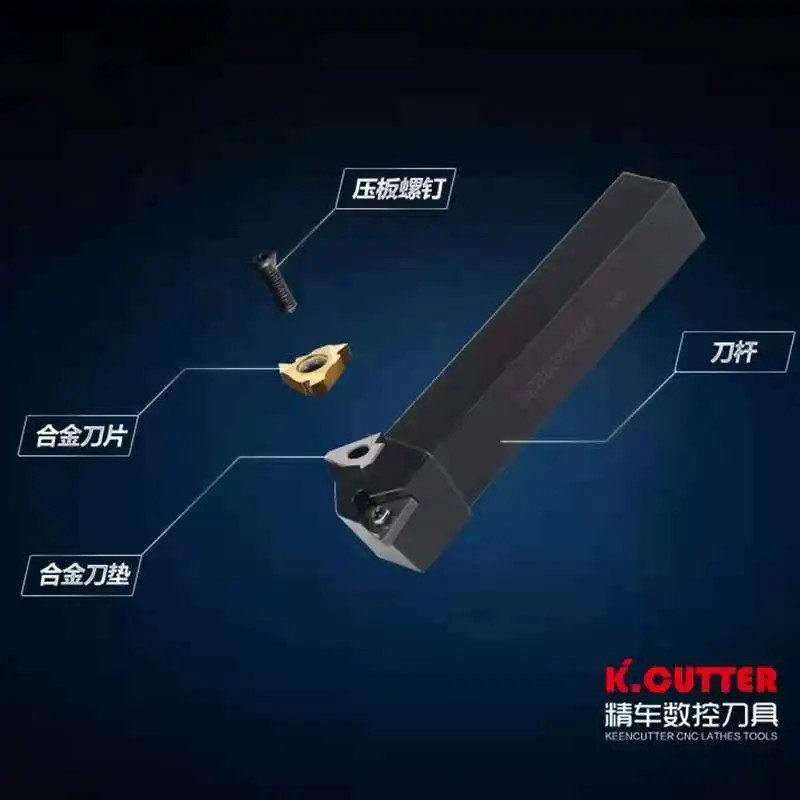 Carbide CNC Thread Turning Tools Holder SER1212H16 for MMT16ER Inserts Parts