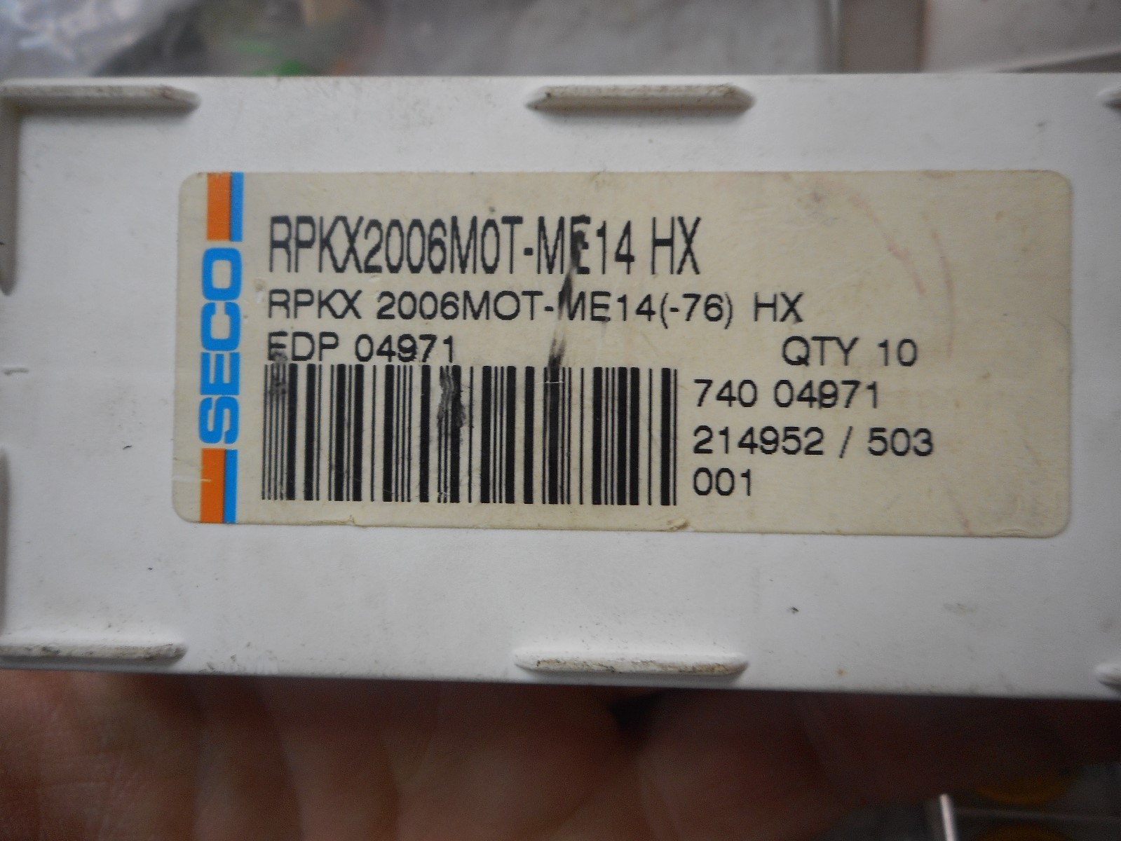 CARBOLOY 2.25″ INSERT Milling Cutter R217.29-01.50-3-10 1-1/4″ Shank W/ CARBIDE