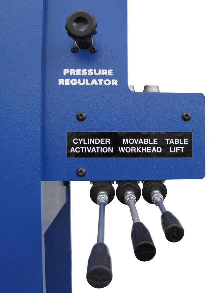 New Hydraulic H FRAME PRESS 50 Ton EXTRA WIDE Powered Movable Workhead