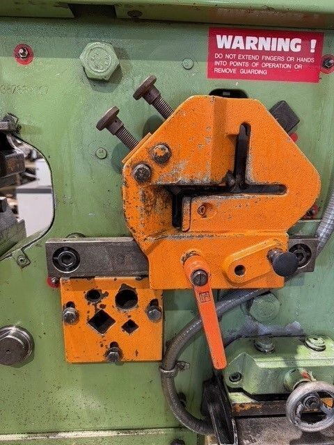 PEDDINGHAUS 50 Peddiworker 50 Ton Hydraulic Ironworker#7568