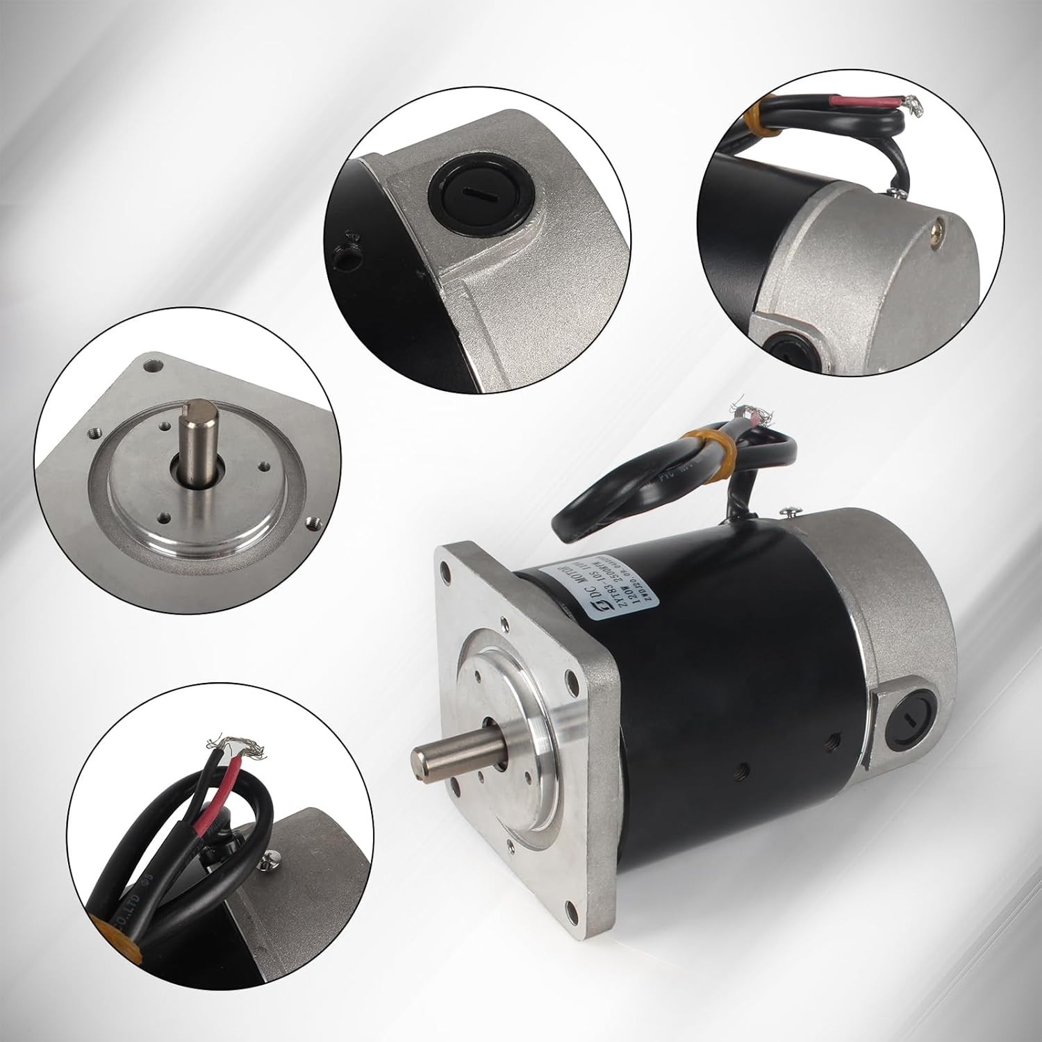 120W Lathe Motor 110V 2500RPM – Metal Lathe Replacement Part