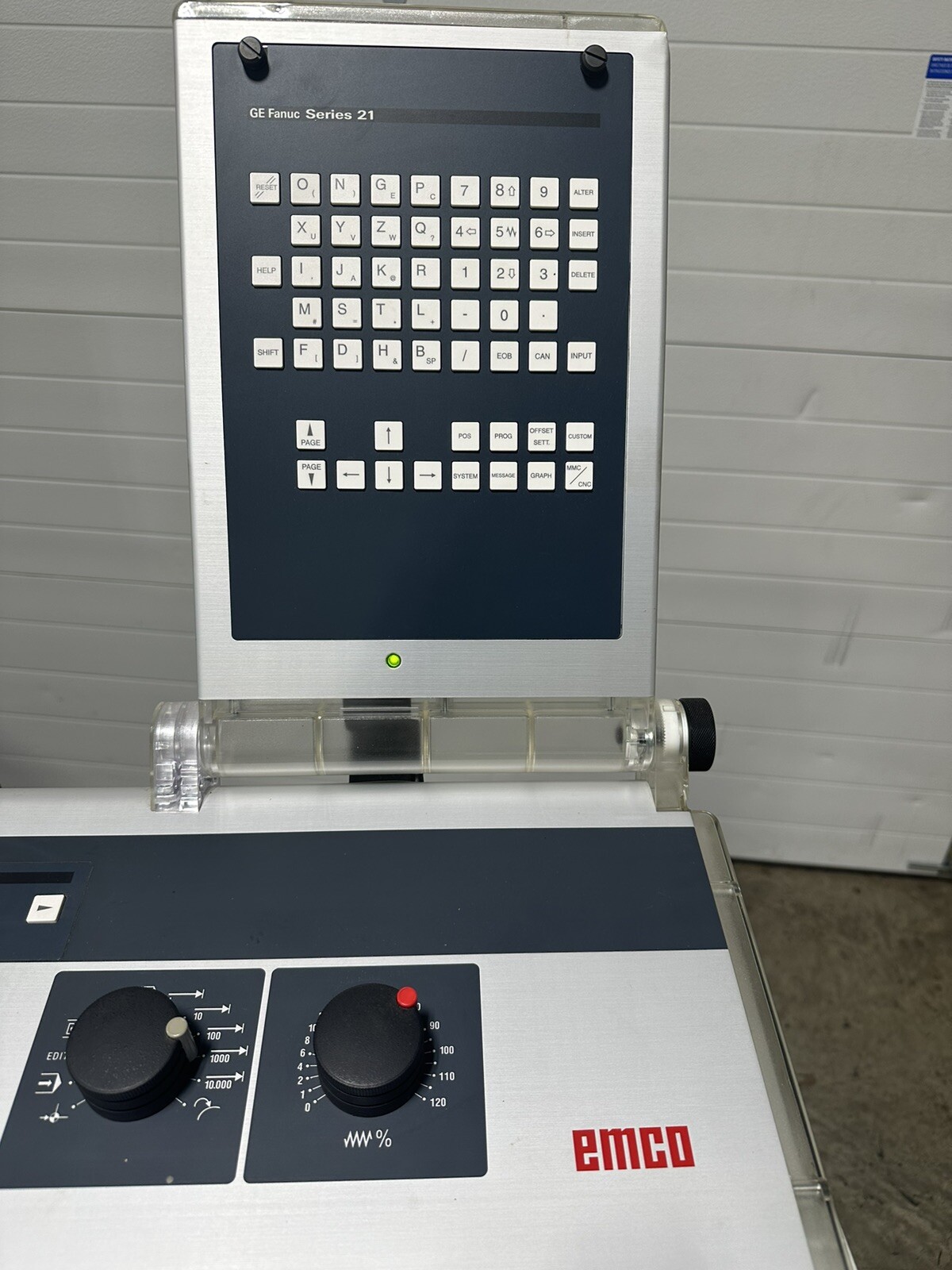 Emco Concept Turn 60 CNC Lathe w/ GE Fanuc Series 21 & Siemens Sinumerik Operate