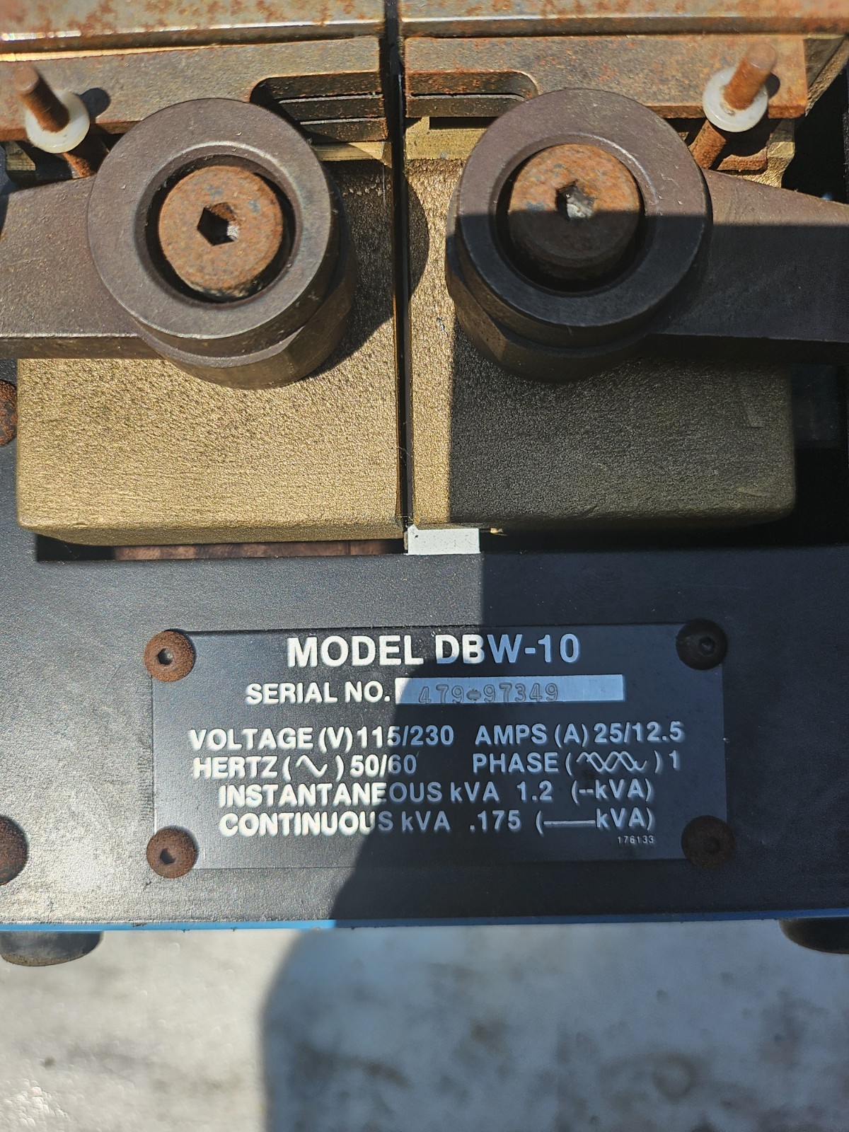 DoAll DBW-10 Bandsaw Blade Welder Portable
